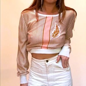 Striped retro sweater